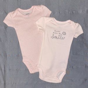 Carter’s Onesie Set NWOT